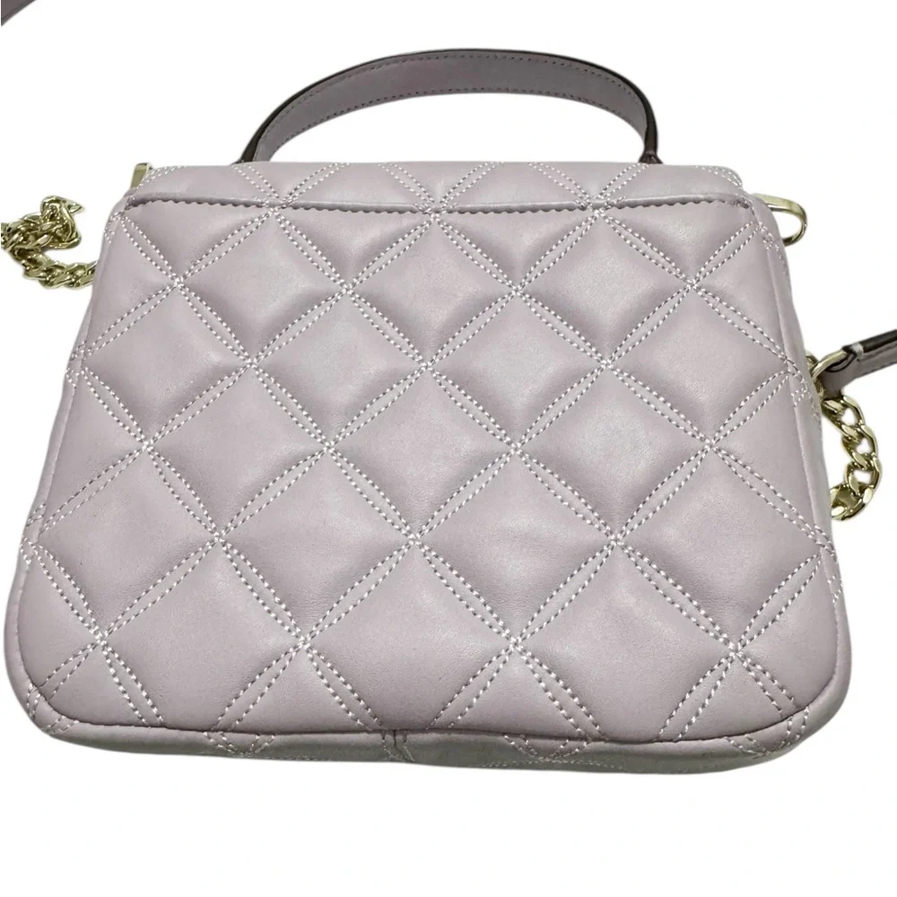 Kate Spade Natalia Quilted Square Bag Lavender